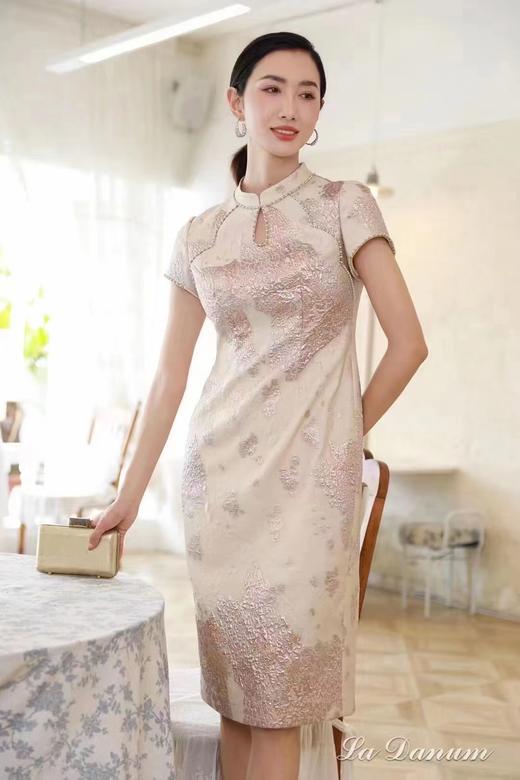 4F La Danum 阿丹娜 提花连衣裙 商品图1