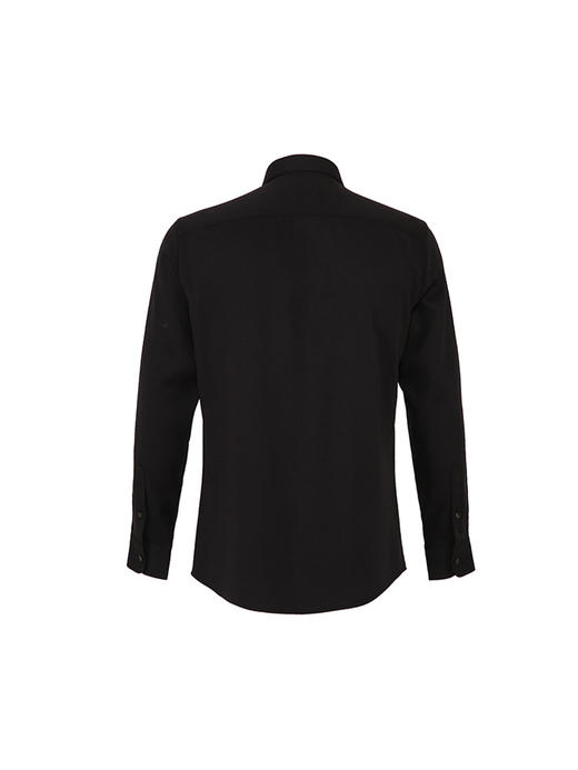 callisto黑色再生纤维素纤维混纺衬衫 SSSTL068C 商品图2