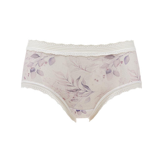 都市丽人健康系列蕾丝三角裤女士内裤中腰三角裤LK32A7 商品图5