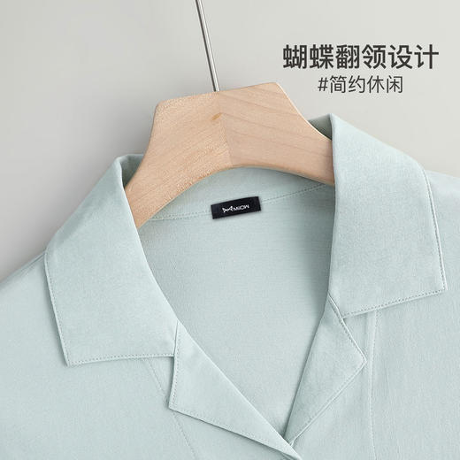 【猫人】【S-XXL】女士春秋开衫睡衣家居服套装 商品图5