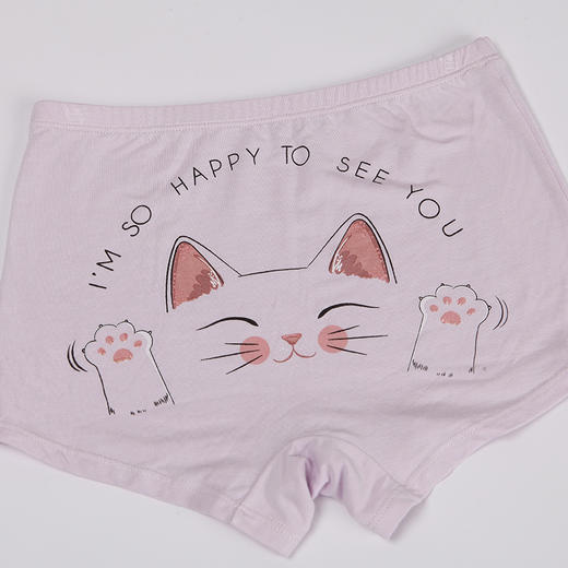 都市丽人眯雅佳基础系列人棉平角裤童装内裤JK3203 商品图9