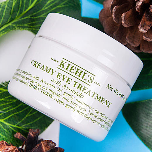 Kiehl's科颜氏 牛油果眼霜 28g 化细纹黑眼圈女保湿紧致改善干纹眼周 商品图2