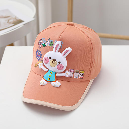 儿童帽子春夏季新款宝宝鸭舌帽男童女童棒球帽遮阳卡通韩版包边帽 商品图8