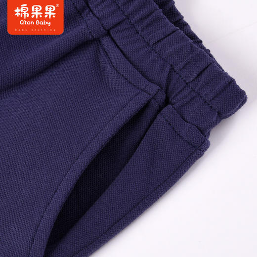 棉果果夏季新品男童男宝针织中裤裤子M212202223299 商品图3
