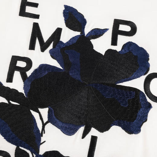 【单件特惠秒】EMPORIO ARMANI 阿玛尼 男士莱赛尔纤维刺绣舒适短袖T恤 11178 商品图5