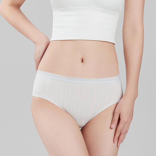 都市丽人健康系列锦泳三角裤女士内裤中腰三角裤LK32A9 商品图0