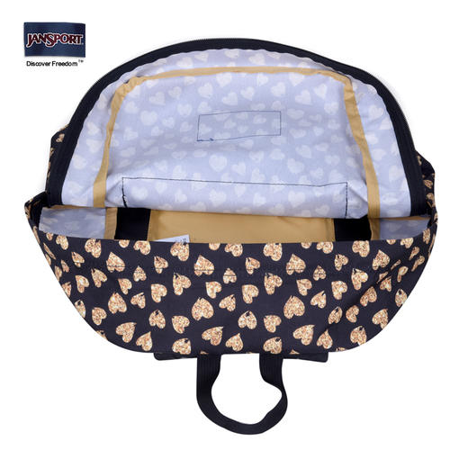 JANSPORT时尚双肩包大容量书包T501 3CN金色爱心 商品图3