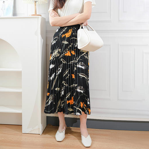 Avann油画色彩百褶裙 商品图8