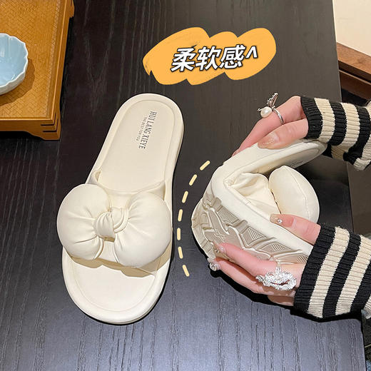 【夏季外穿沙滩鞋】新款踩屎感拖鞋女夏季外穿沙滩  花朵休闲孕妇鞋室内居家凉拖 商品图2