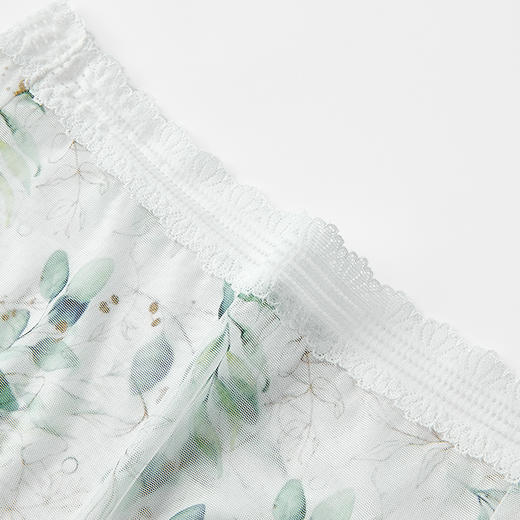 都市丽人健康系列蕾丝三角裤女士内裤中腰三角裤LK32A7 商品图10