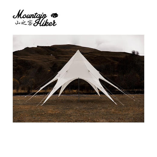 山之客(MOUNTHIKE)户外露营燕尾天幕 便携式折叠防雨防晒野营野餐休闲帐 商品图1