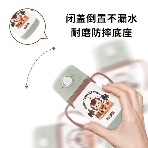 膳魔师 双手把 保温吸管杯 305ml 商品图1