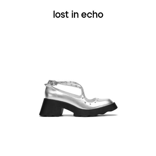 [捡漏价]lost in echo设计师品牌胶囊系列粗跟厚底增高玛丽珍单鞋女高跟女 商品图1