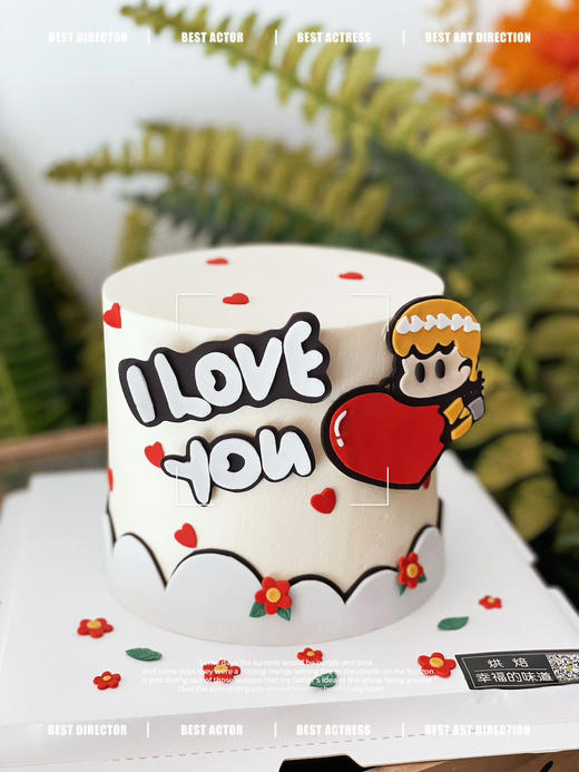 迷你丘比特爱心，5寸小高层，请提前3天以上预定 商品图6