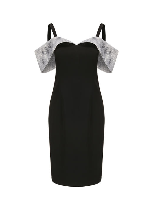 【吉普赛】品牌定制印花垂肩设计吊带修身连衣裙/23000030 商品图4