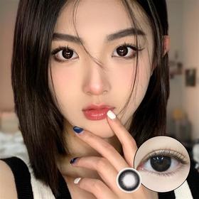 Kikicon正品月抛 | 黑松露美瞳 | 直径14.2着色13.4| 新国货