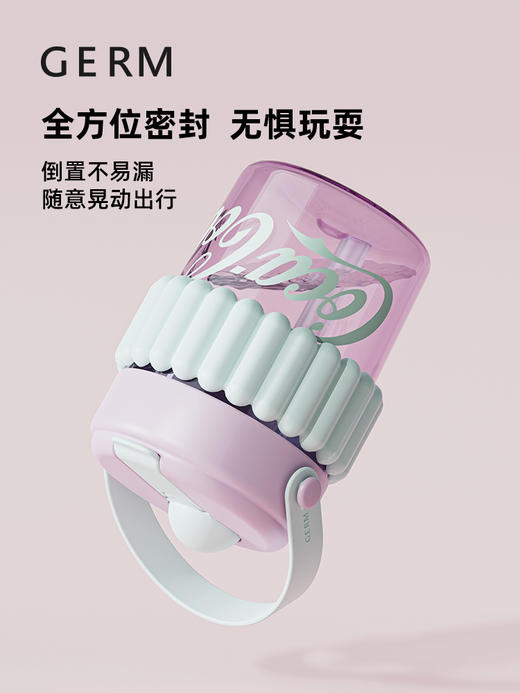 【已下架】积分换购 | GERM 可口可乐联名吸管杯 嘟嘟杯tritan水杯400ML[福利品] 商品图3