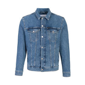 卡尔文·克莱恩（Calvin Klein）男装 牛仔外套男士修身百搭潮流外套 11186