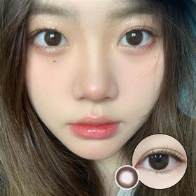 Kikicon正品月抛 | 凤梨酥美瞳 | 直径14.2着色13.4| 新国货