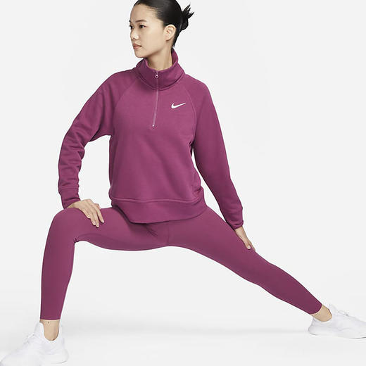 Nike/耐克女子春季新款运动休闲半拉链高领套头衫卫衣FD9930-653 商品图4