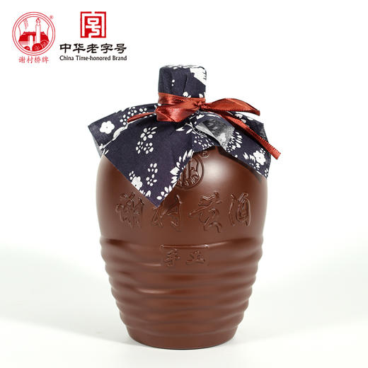 谢村桥牌 中华老字号手工谢村黄酒1L*2坛 商品图5