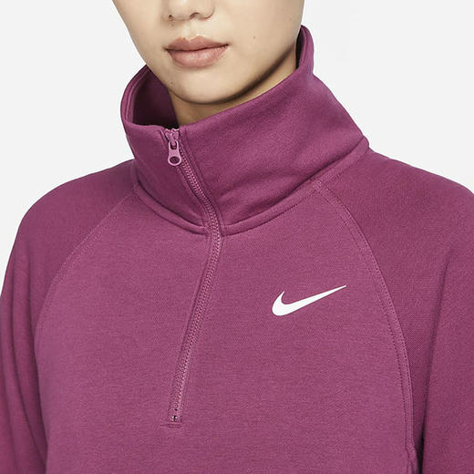 Nike/耐克女子春季新款运动休闲半拉链高领套头衫卫衣FD9930-653 商品图2