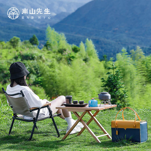 南山先生 户外露营茶具日式防烫茶壶套装_空默款 商品图8