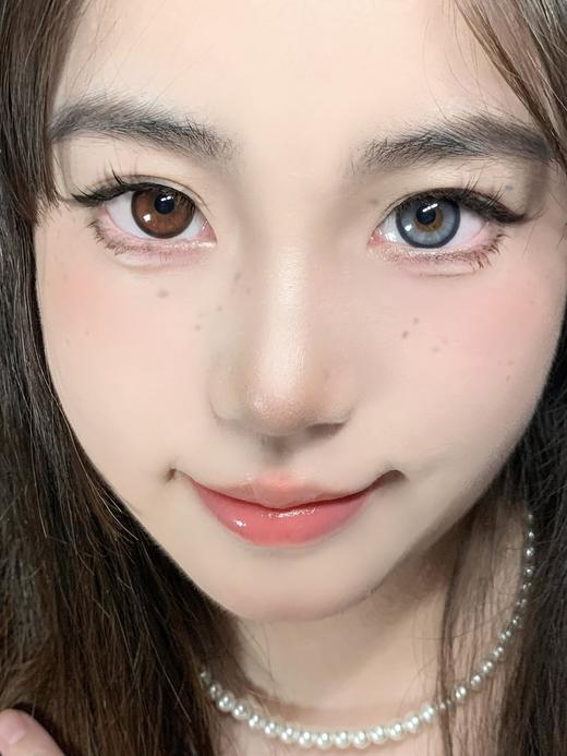 Cheoco正品月抛 | 微醺蓝海美瞳 | 直径14.5着色13.9 | 新国货 商品图7