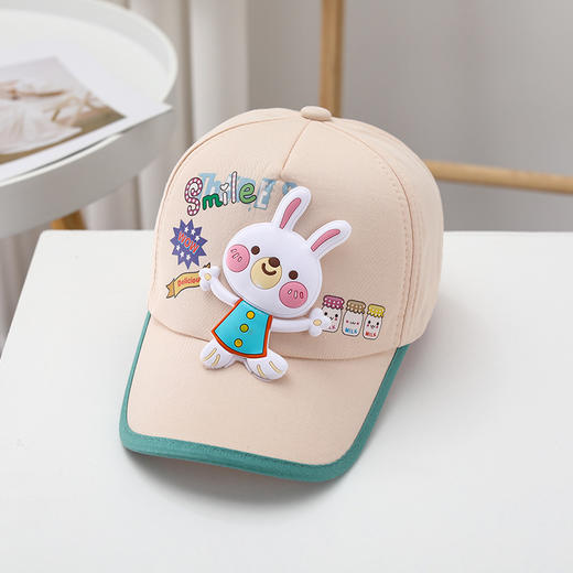 儿童帽子春夏季新款宝宝鸭舌帽男童女童棒球帽遮阳卡通韩版包边帽 商品图5