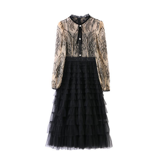 夏季新款，蕾丝拼接修身舒适裙HR-BBL2307-1 商品图10