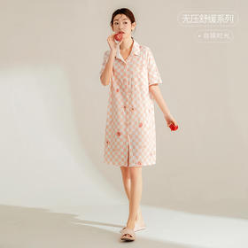 康妮雅睡衣女夏季女式短袖睡裙323622024