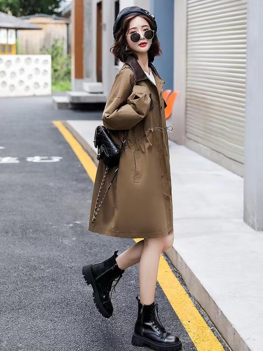 80640311 04899771 卓颜秋，FO06休闲风衣 商品图0