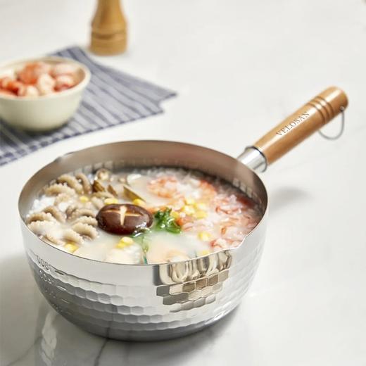 velosan雪平锅+铁锅，百年大品牌，品质有保障，蒸煮炒煎炸焖两锅端 商品图3