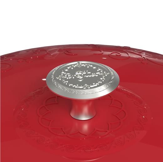 【分仓直发包邮】宝玑Breguet琅彩系列28cm海鲜珐琅铸铁锅  商品图3