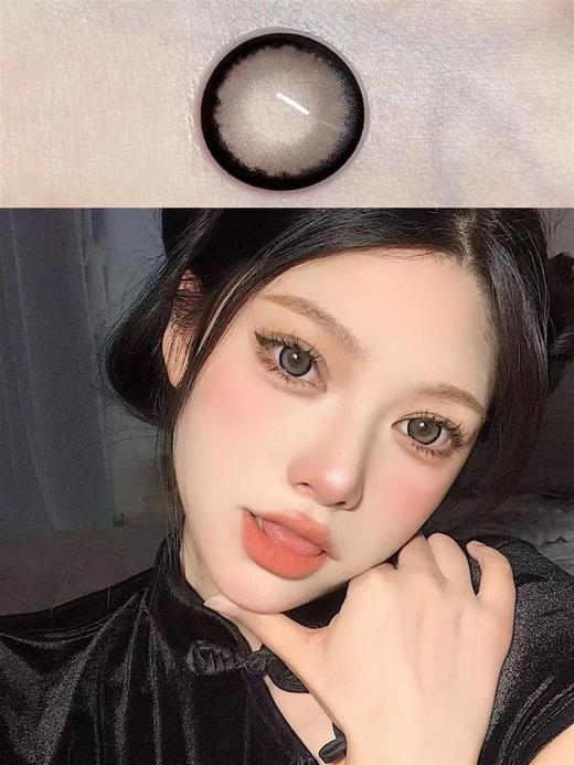 Sntty正品月抛 | 银耀石灰美瞳 | 直径14.5着色13.6 | 韩国产 商品图0
