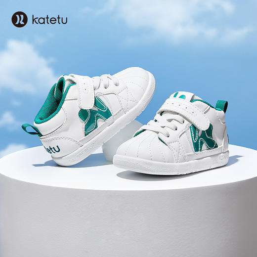 卡特兔宝宝学步鞋2023秋季小白鞋防滑婴儿鞋子儿童机能鞋板鞋 商品图3