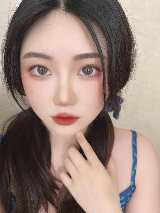 Kikicon正品月抛 | 汉白玉美瞳 | 直径14.2着色13.6| 新国货 商品图7