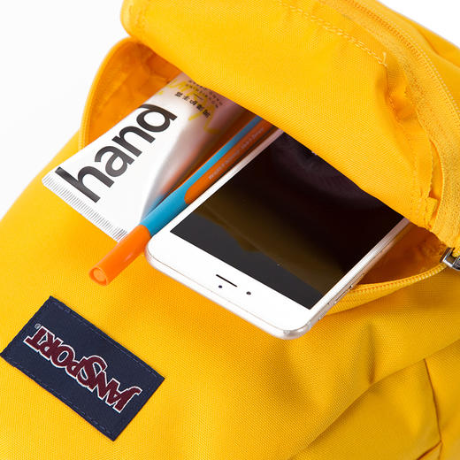 JANSPORT迷你时尚双背包 TDH6 69E 黄色 商品图4