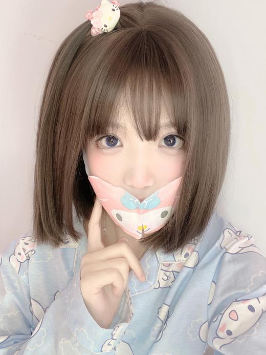 正品月抛 Kikicon系列水光蓝莓美瞳  直径14.2着色13.3  新国货 商品图6