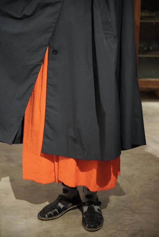 ECOLE DE CURIOSITES 单排扣风衣外套 商品图7