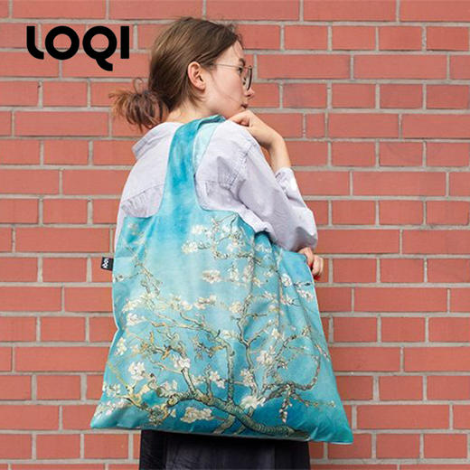 LOQI*梵高名画系列购物袋潮流花色环保袋 商品图10