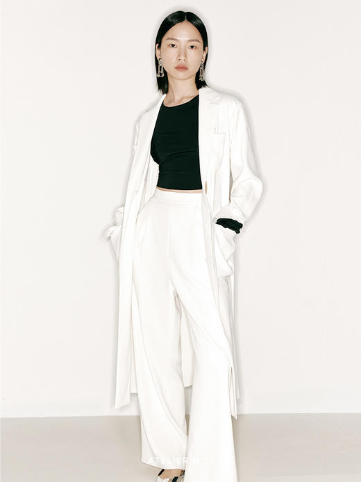 【浮云】垂感高腰阔腿裤/2300023 商品图2