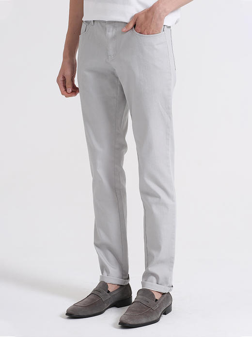 callisto浅灰棉混纺牛仔裤 SSJPW009C 商品图2