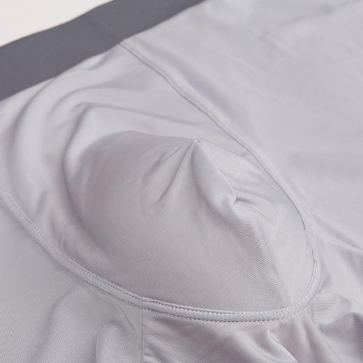 都市丽人都市锋尚简约基础冰丝平角裤男士内裤FK3CB8 商品图11