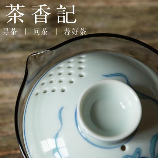 茶香记 仿古布袋旅行2杯 古彩狮子 携带方便 不烫手 古韵雅致 商品图2