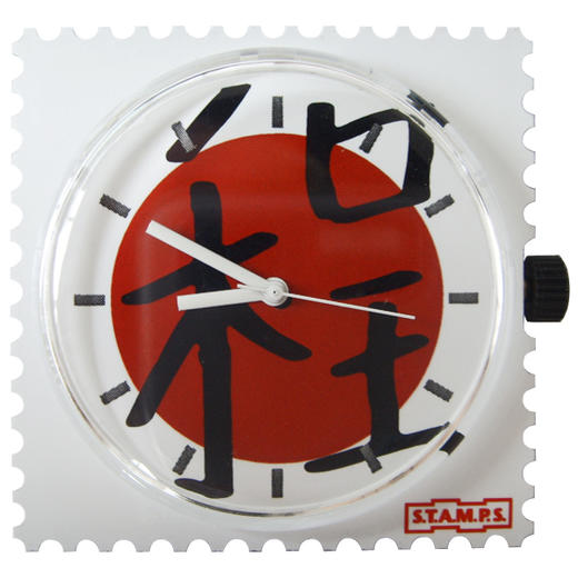 欧洲STAMPS手表的诗坦表 时装表女装表邮票表  可戴可贴可挂（电子表） 商品图0