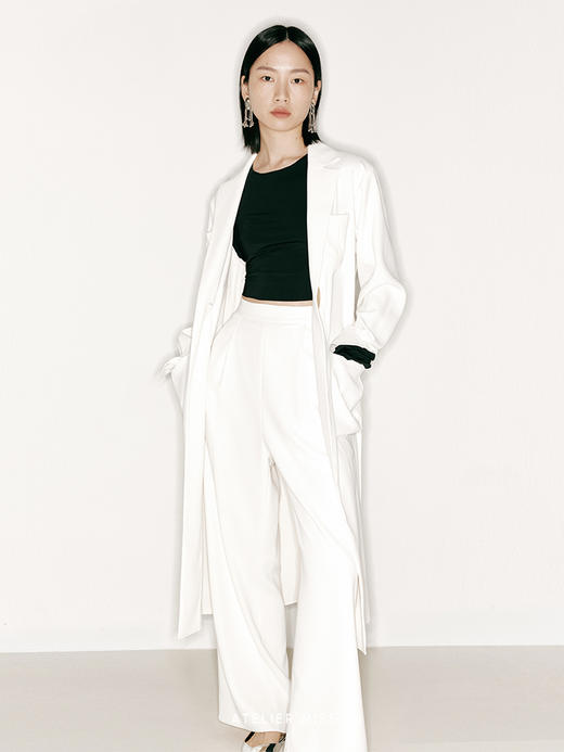 【白珍珠】大口袋造型风衣外套/23000042 商品图1