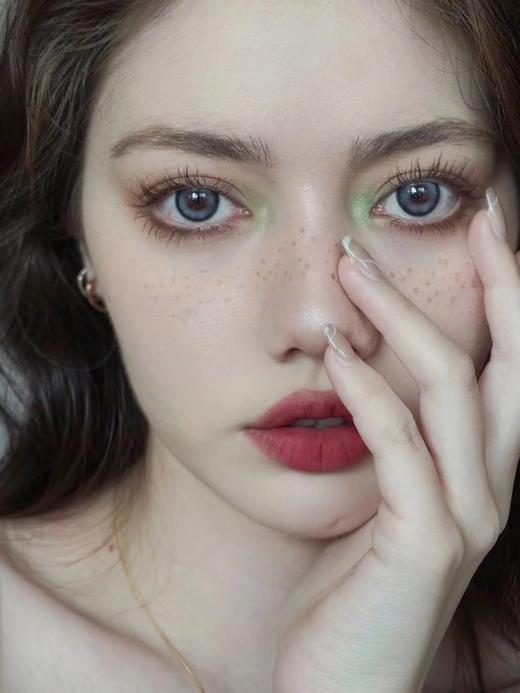 Sntty正品月抛 | 蓝琉璃美瞳 | 直径14.5着色14.0 | 韩国产 商品图2