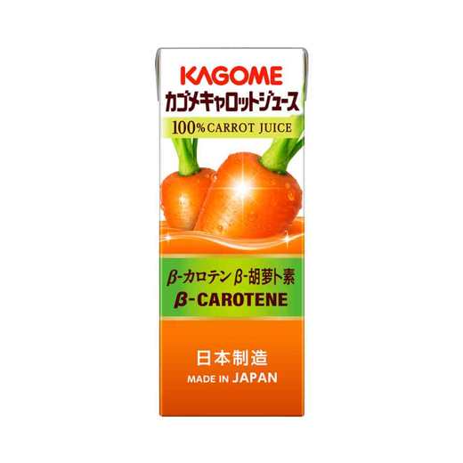 【12盒装】KAGOME 可果美 野菜生活果蔬汁 200ml（葡萄果蔬混合汁/混合果蔬汁/野菜一日果蔬汁/纯胡萝卜汁） 商品图3