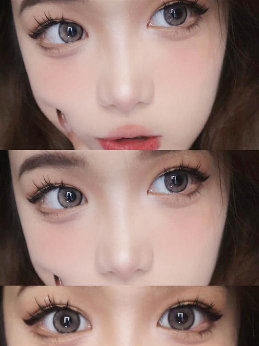 Sntty正品月抛 | 雾霜灰美瞳 | 直径14.5着色14.0 | 韩国产 商品图0